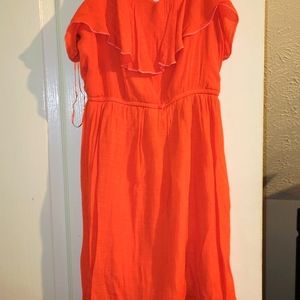 Coral Spring/summer dress